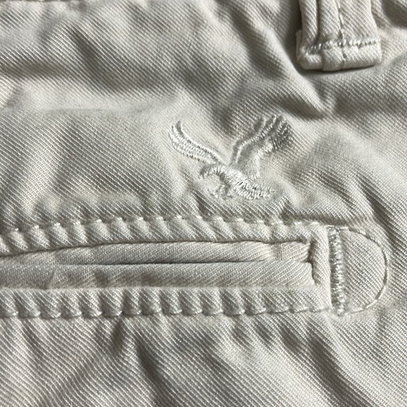 American Eagle Outfitters Light Khaki Slim Straight Pants- size 29 - Picture 5 of 16